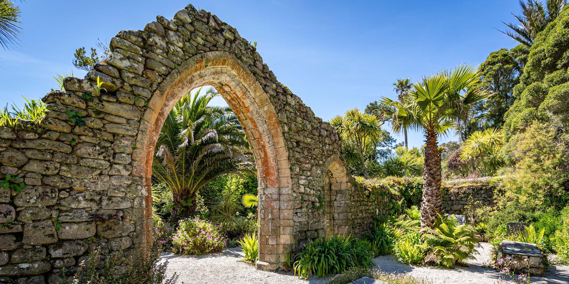 Admire the lush Tresco Abbey Gardens on the Isles of Scilly.