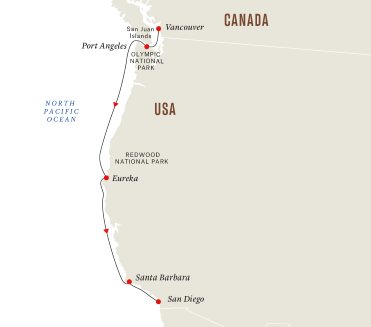 U.S. West Coast | and National Parks of the Pacific | Southbound Expedition Cruise | Expeditions