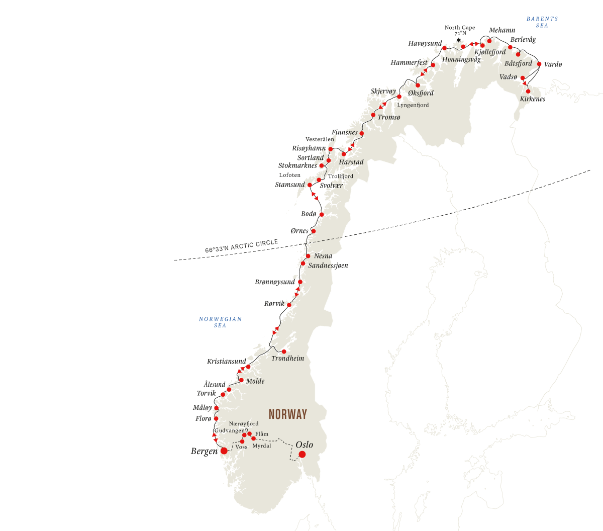 Complete Norway – Arctic Winter & Northern Lights