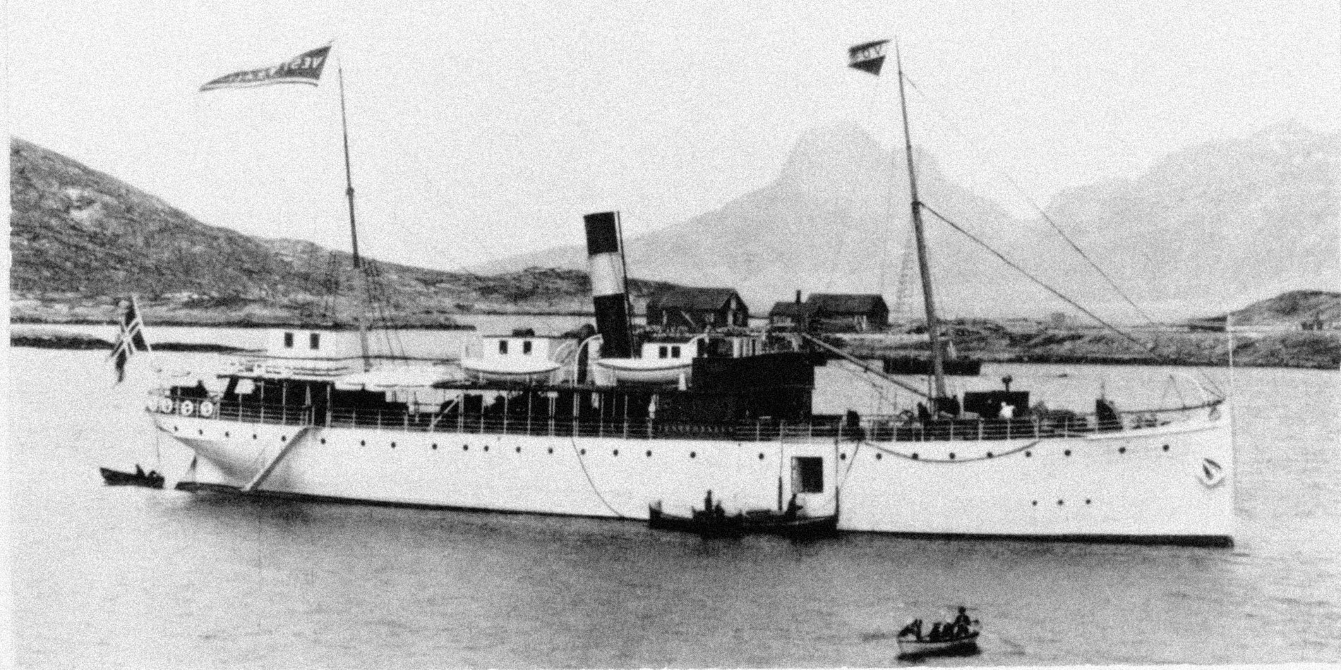 July 2nd in 1893 the first Hurtigruten ship DS Vesteraalen left Trondheim on her maiden voyage