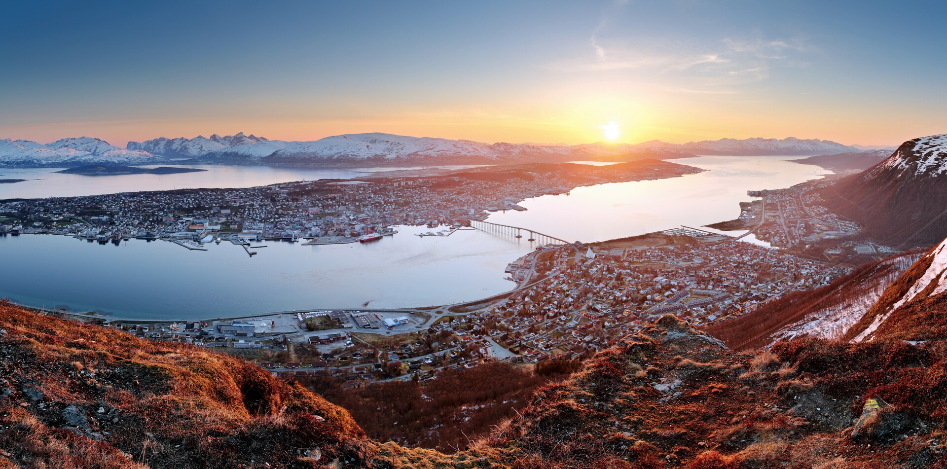 Great places to watch the sunset in Bergen