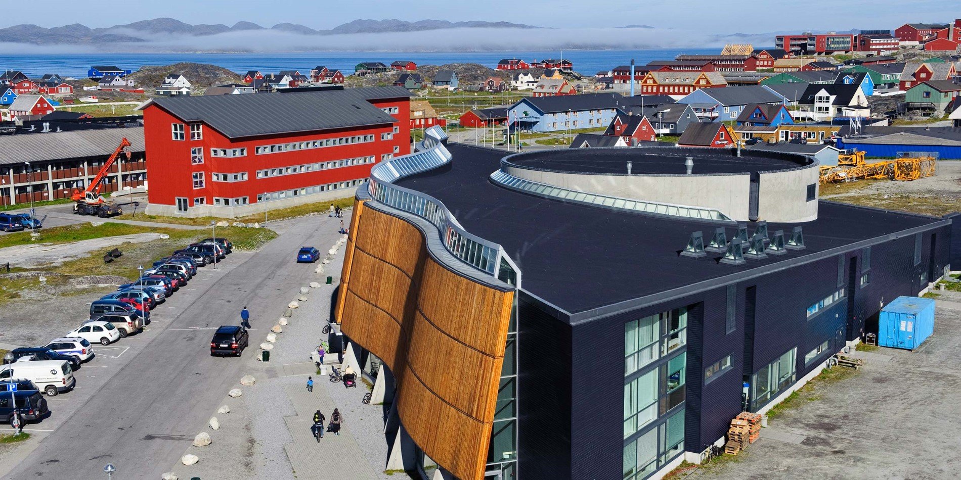 Nuuk culture centre “Katuaq” Greenland architecture