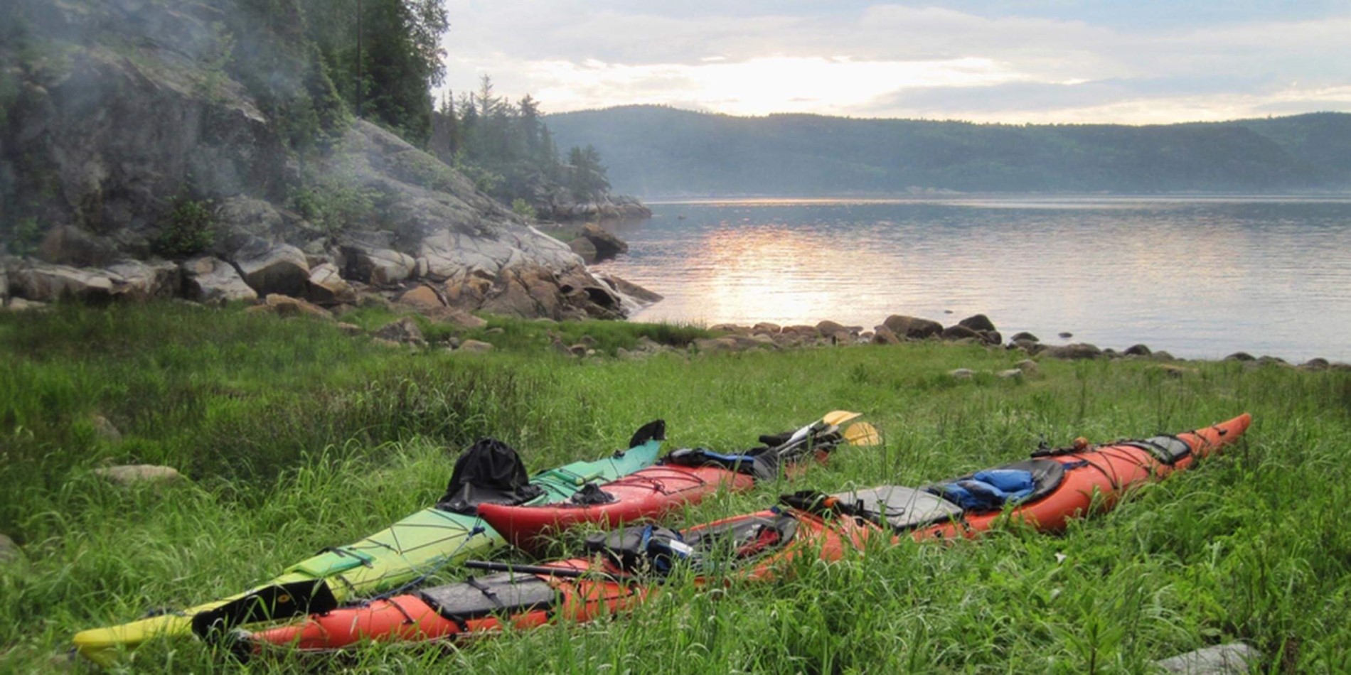 Go kayaking on the fjord in Saguenay National Park