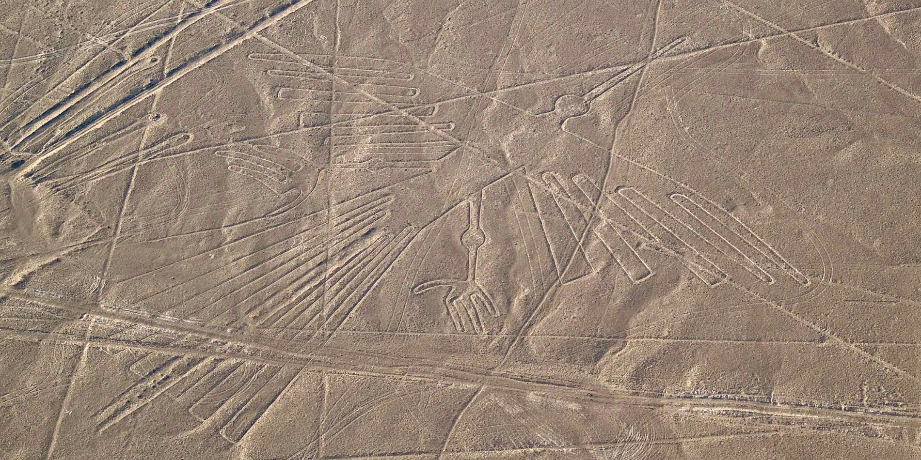 Condor geoglyph, Nazca lines, Peru