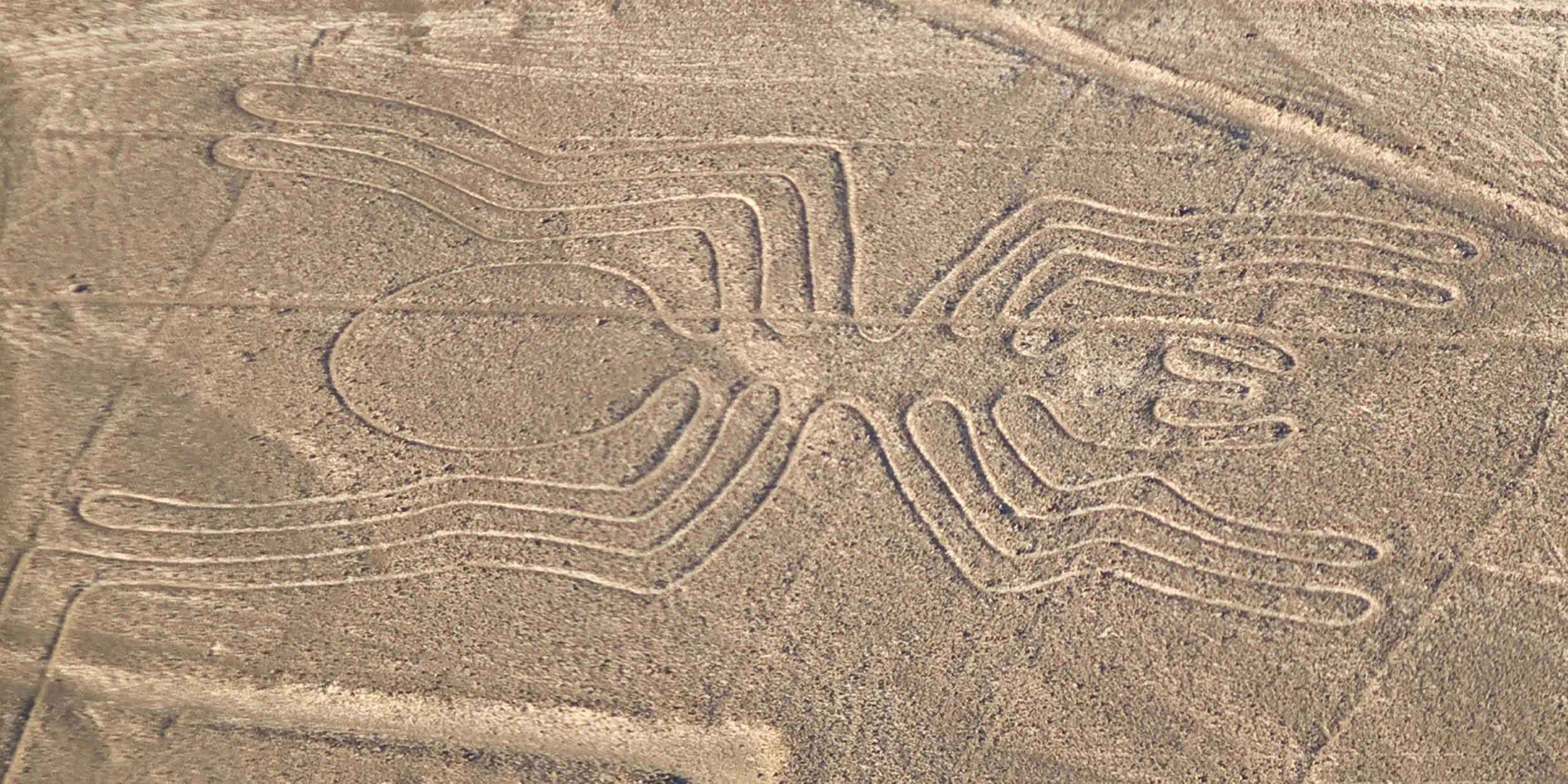 Spider geoglyph, Nazca lines, Peru