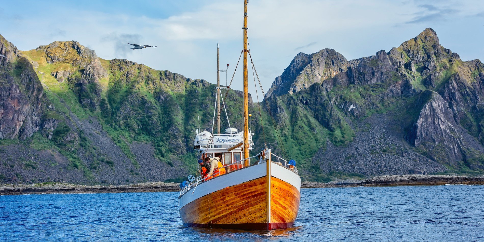 Fishing boat in Svolvær