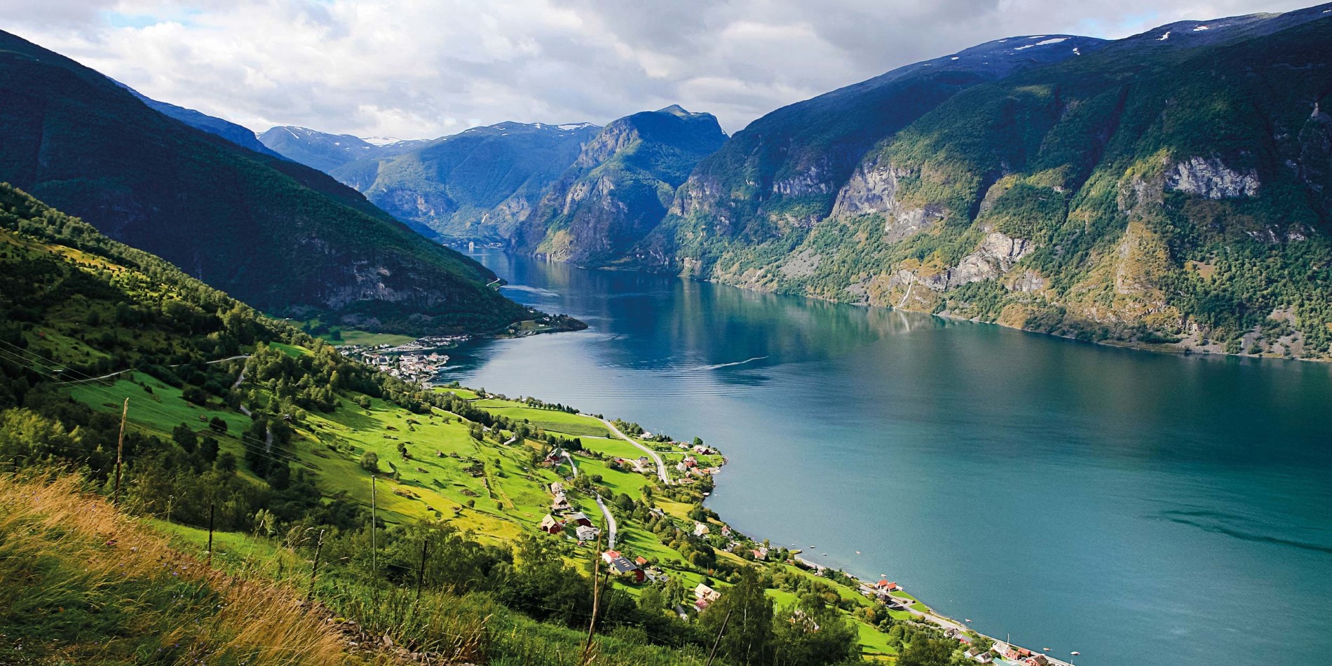 Sognefjord, the longest and deepest fjord in Norway