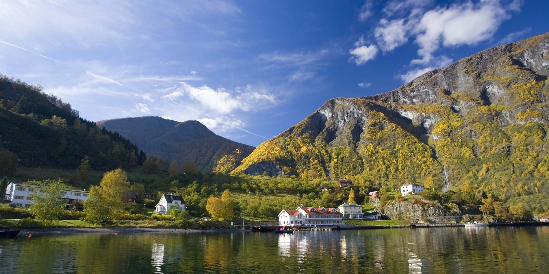 The dramatic scenery in the Sognefjord is one of Norway's most famous attractions