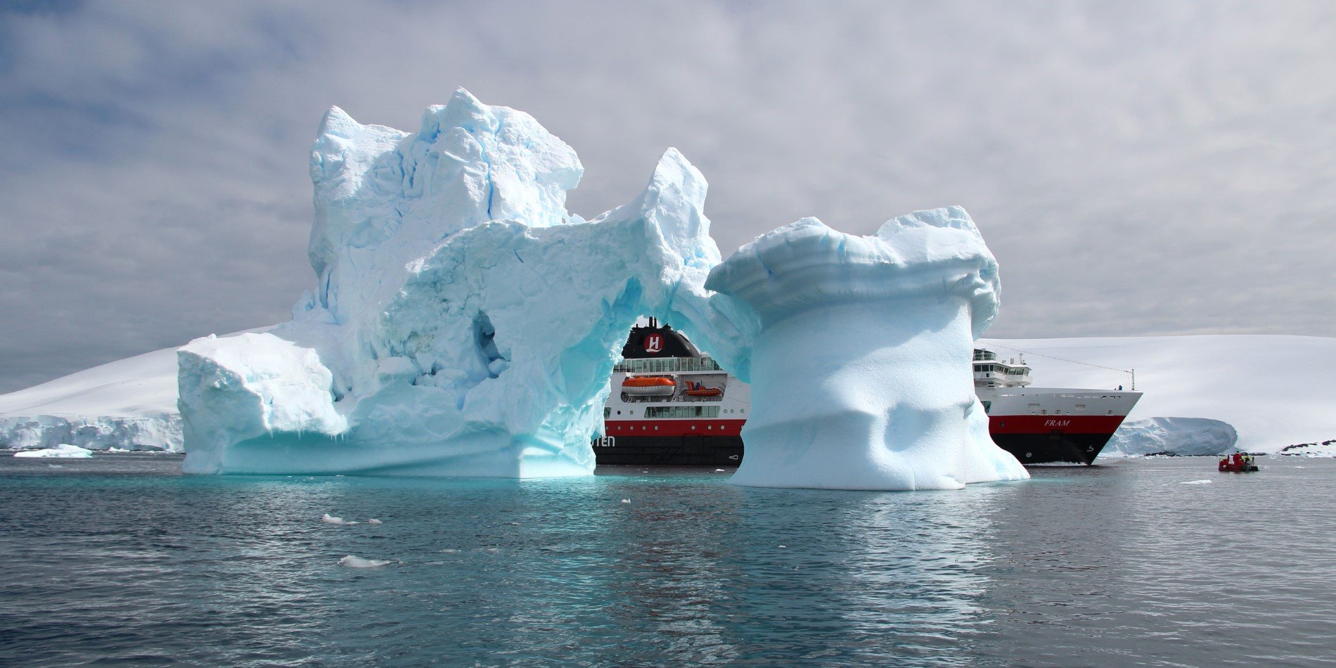 Antarctica, Water and Ice, MS Fram
