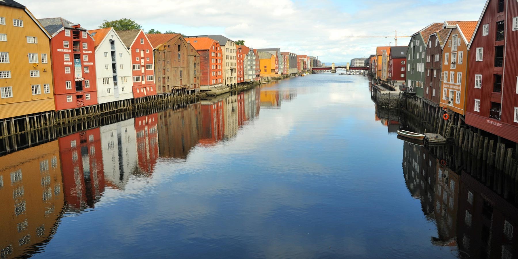 Trondheim, the docks
